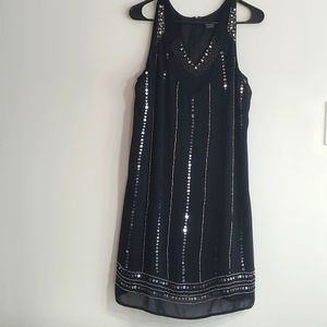 Nicole by Nicole Miller Beaded Shift Dress - Size 12